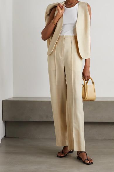 AEYDE Ella Leather Sandals In Black