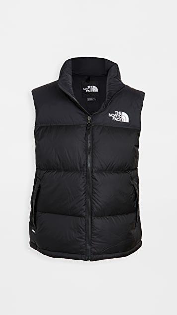 THE NORTH FACE Men's 1996 Retro Nuptse Vest In Black In Nero Neri E Grigi