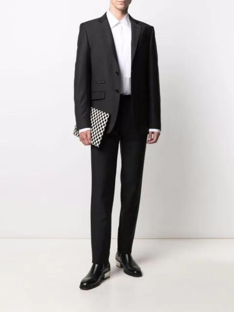 VERSACE 40mm Leather Belt In Kvo41-black-ver