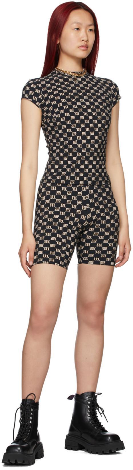 MISBHV Lara Monogram-print T-shirt In Multi