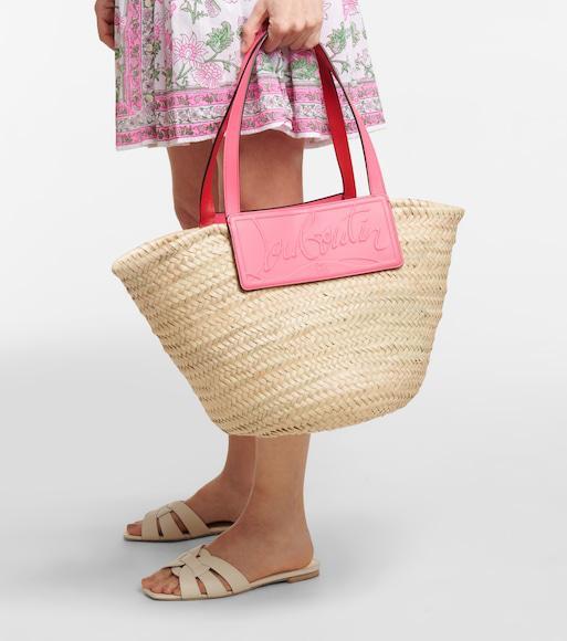 SAINT LAURENT White Slide Sandals With Square Toe For Women