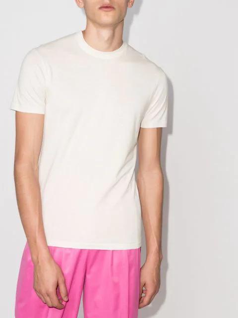 PRADA Leather And Canvas Sandals In Black