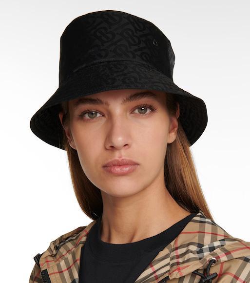 BURBERRY Black T-shirt With Check Pattern Sleeves Women