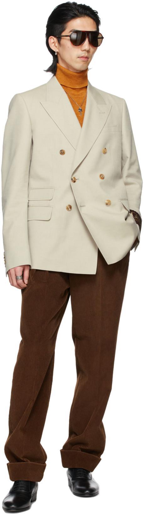 GUCCI Men's Adel Double G Leather Oxfords In Black