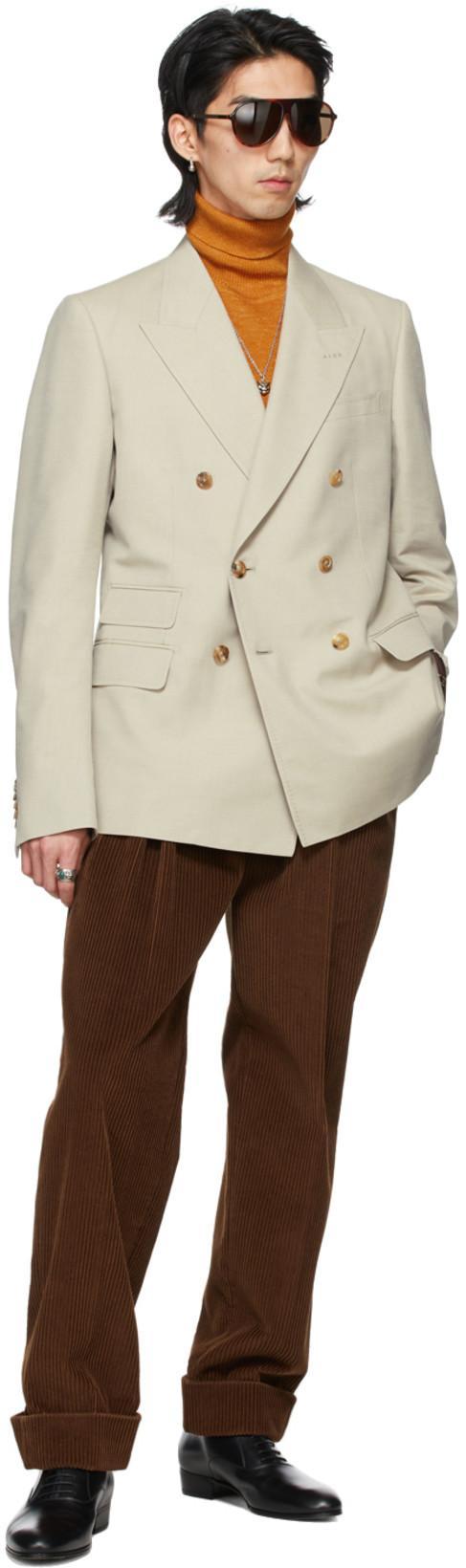 GUCCI Men's Adel Double G Leather Oxfords In Black