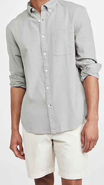 BILLY REID Cotton Blend Chino Shorts In Eggshell