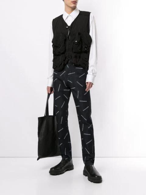 ALEXANDER MCQUEEN Harness Shirt In White