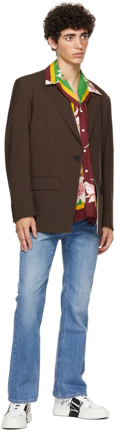 VALENTINO GARAVANI Low-top Calfskin Vl7n Sneaker In White