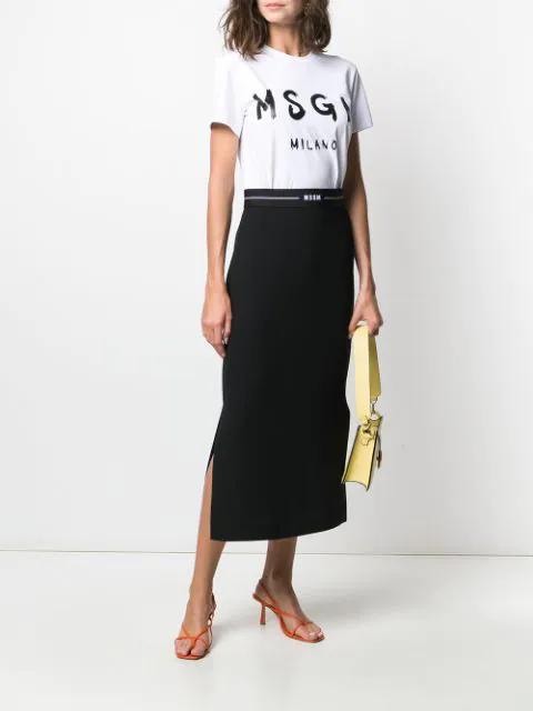 MSGM Topwear In White