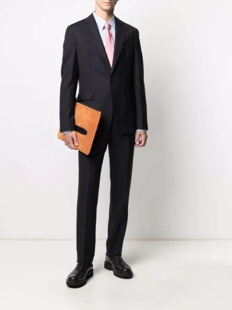 GUCCI Logo-plaque Gg Motif Tie In Pink