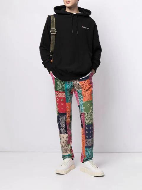 READYMADE Embroidered Logo Long-sleeve Hoodie In Black