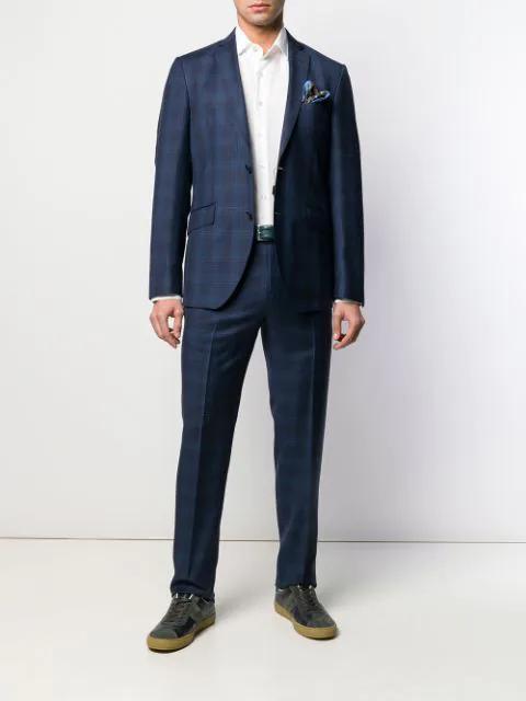 ETRO Straight Shirt Long Sleeves Button Down Collar In White