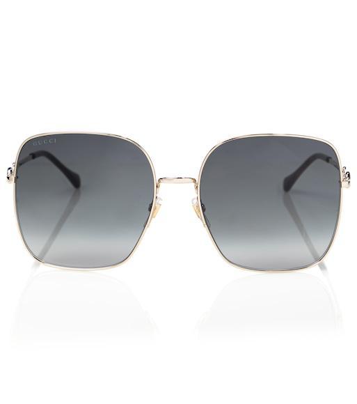 GUCCI Princetown Loafer Mule In White Leather