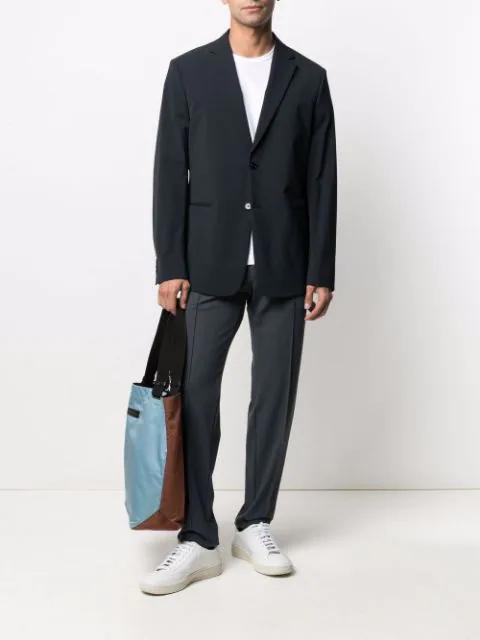 THEORY Men & Apos;s Clinton Precision Ponte Blazer In Baltic