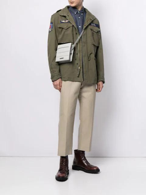 POLO RALPH LAUREN The Iconic Military Jacket With Logo In Green