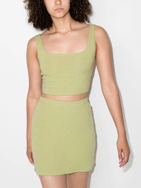 GOOD NEWS Multicoloured Palm Tie-dye High Top Sneakers In Gelb