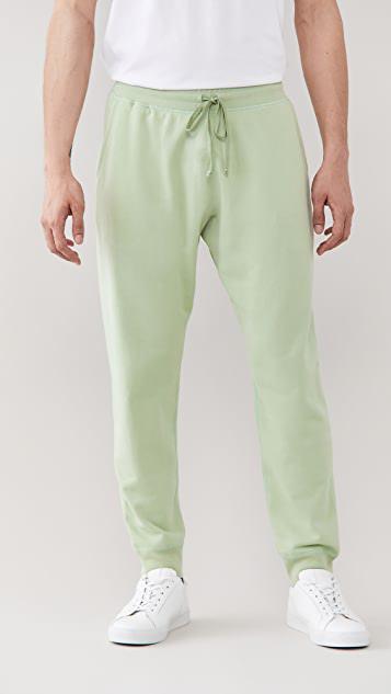 REIGNING CHAMP Cotton T-shirt Two-pack In Black