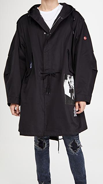 REIGNING CHAMP Cotton T-shirt Two-pack In Black