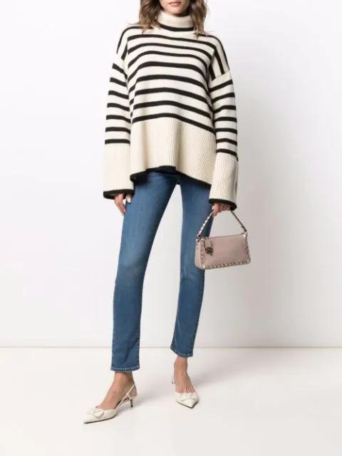 VALENTINO GARAVANI Rockstud-embellishment Tote Bag In Pink