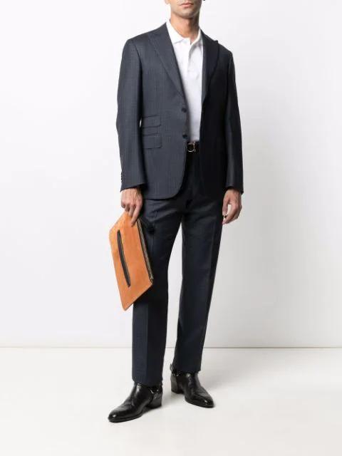 TOM FORD Towelling Polo In Neutral