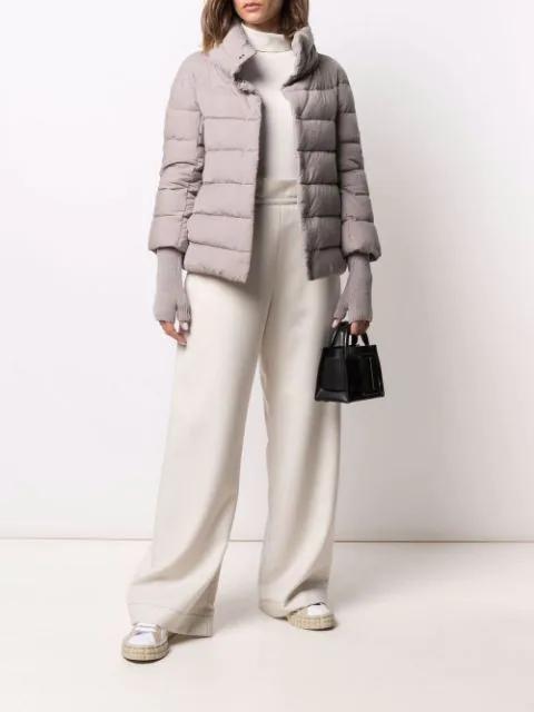 FRAME Le Slim Palazzo Wide Leg Jeans In Black