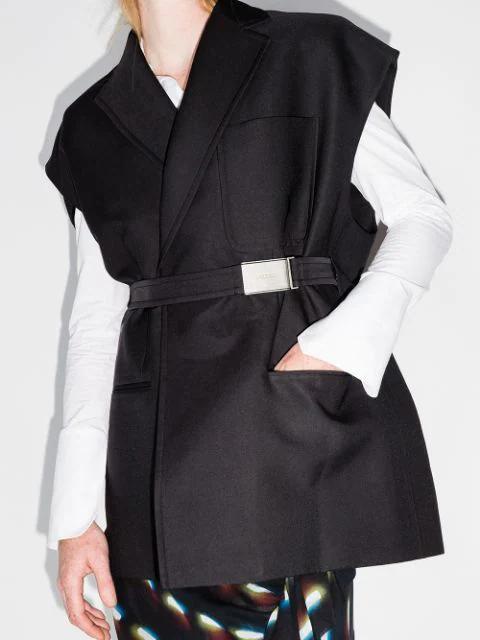 DR. MARTENS Womens Clarissa Ii Quad Leather Platform Sandals In Black