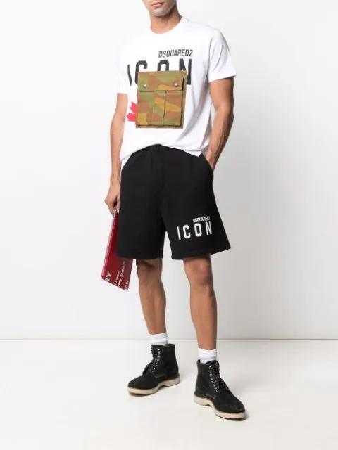 DSQUARED2 Shorts In Black