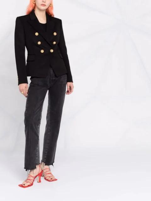 BALMAIN Wool Blazer In Black