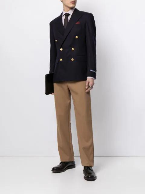 CHURCH'S Polished Black Leather Derby Shoes With Rounded Toe