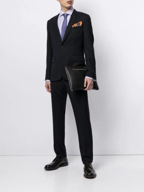 CHURCH'S Polished Black Leather Derby Shoes With Rounded Toe