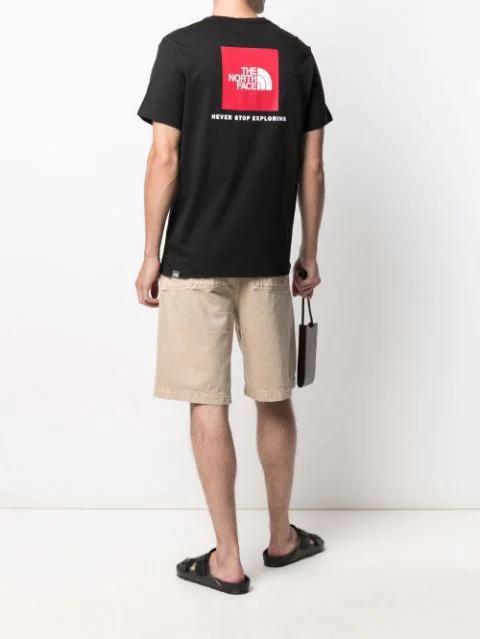 THE NORTH FACE Cotton T-shirt In Black