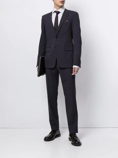 CHURCH'S Polished Black Leather Derby Shoes With Rounded Toe