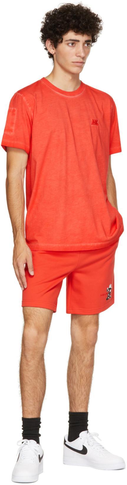 HELMUT LANG Figure Bermuda In Red