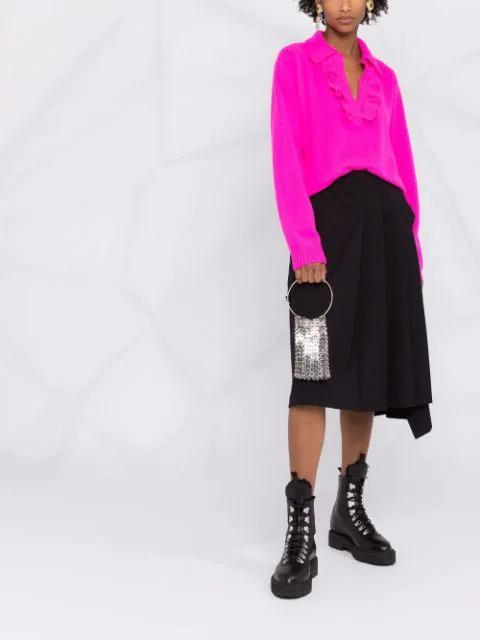 VERSACE Medusa Motif Ring In Grey