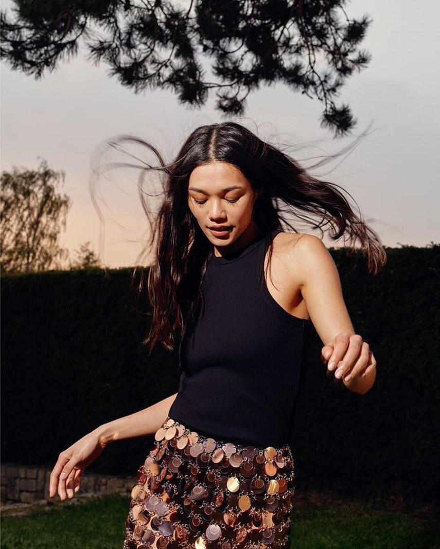 ANINE BING Va Tank Top In Black