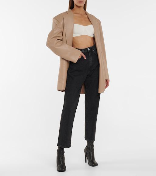 TOTÊME Toteme Organic Denim Classic Cut Jeans In Black