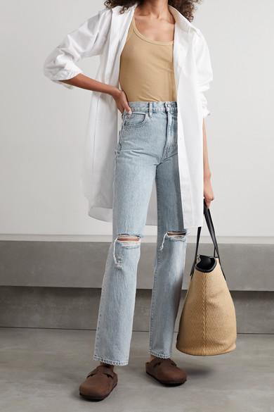 BIRKENSTOCK Boston Oiled Sabot In Habana Leather In Black