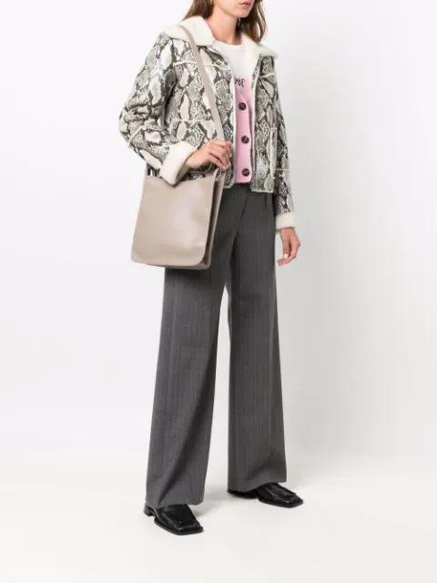 LONGCHAMP Sac Bandoulière M Le Foulonné In Turtledove