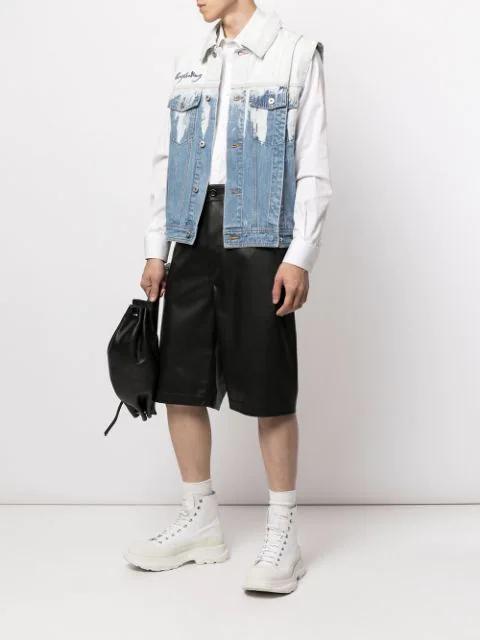 ALEXANDER MCQUEEN Harness Shirt In White