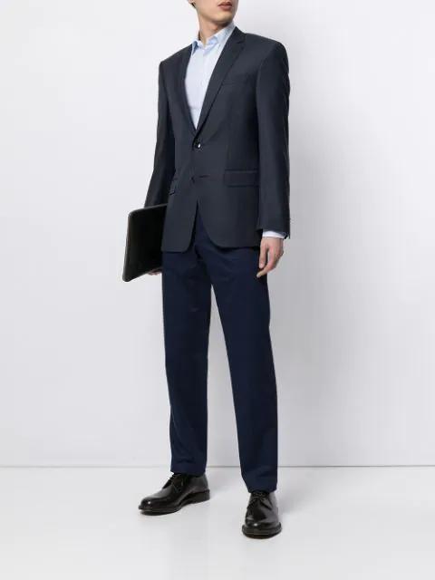 CHURCH'S Polished Black Leather Derby Shoes With Rounded Toe