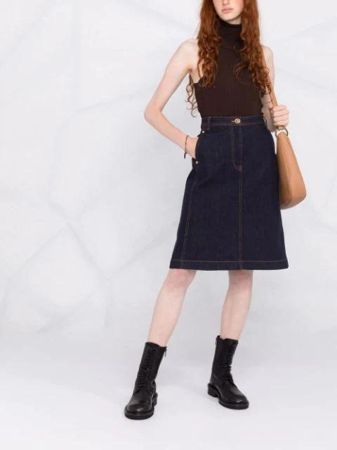 VERSACE Medusa Motif Ring In Grey