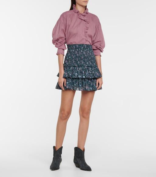 ISABEL MARANT Gray Dewina Ankle Boots In Black