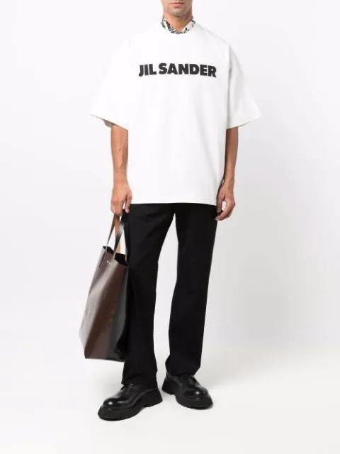 JIL SANDER White Cotton T-shirt