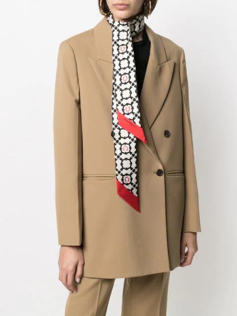 ISABEL MARANT ÉTOILE Plalia Pleated Black Blouse