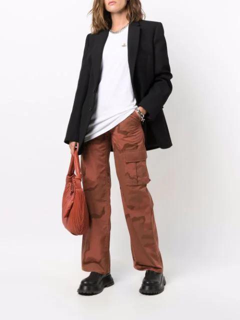 VIVIENNE WESTWOOD T-shirt With Embroidery In Bianco