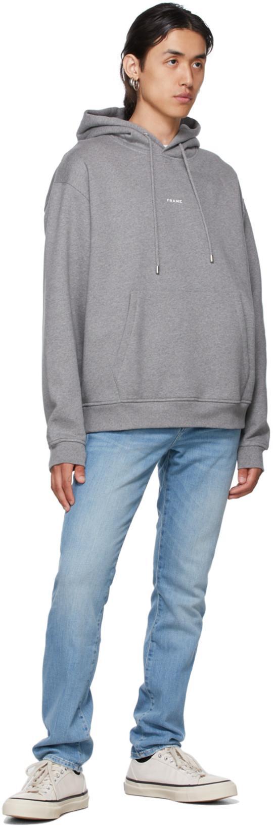 FRAME L'homme Skinny Jeans In Osborne Grind