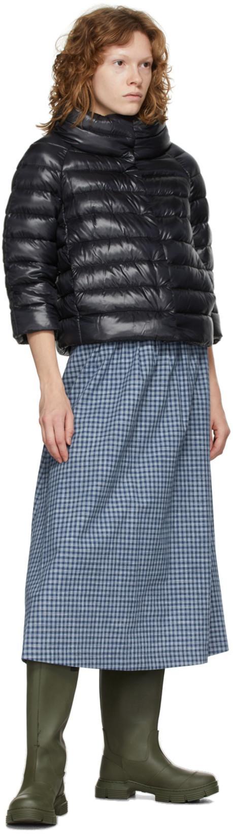 GANNI Khaki Recycled Rubber Country Boots In Green