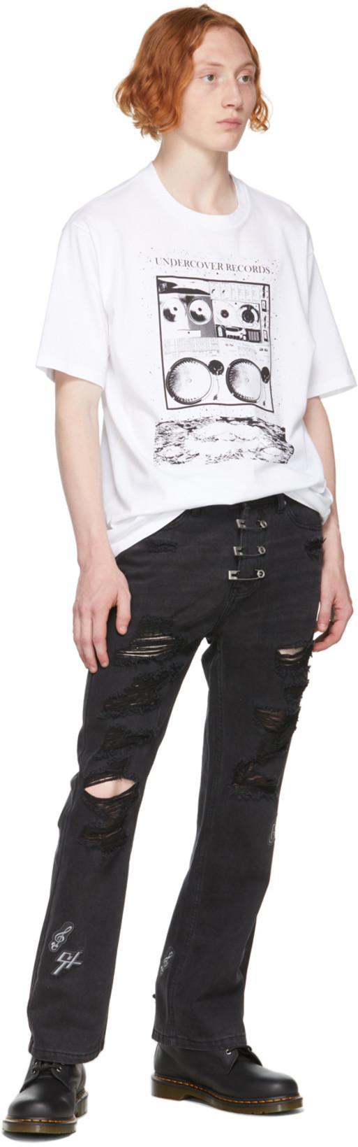 DR. MARTENS Crewson Nubuck Leather Casual Boots Size 13.0 In Black