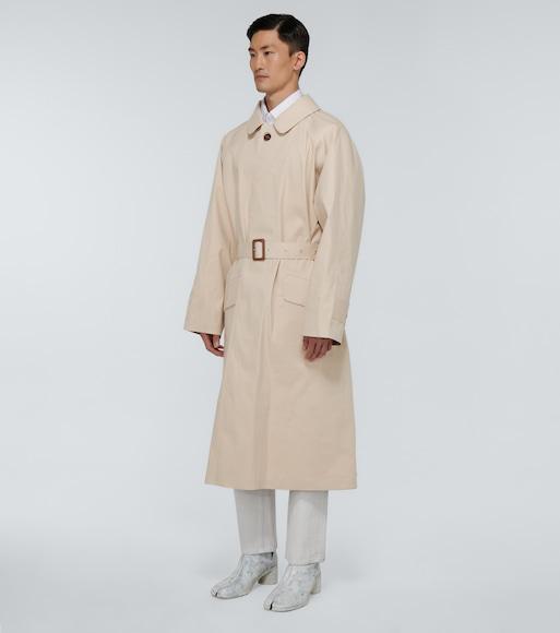 MAISON MARGIELA Grey Leather Ankle Boots