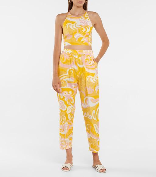 SAINT LAURENT White Slide Sandals With Square Toe For Women